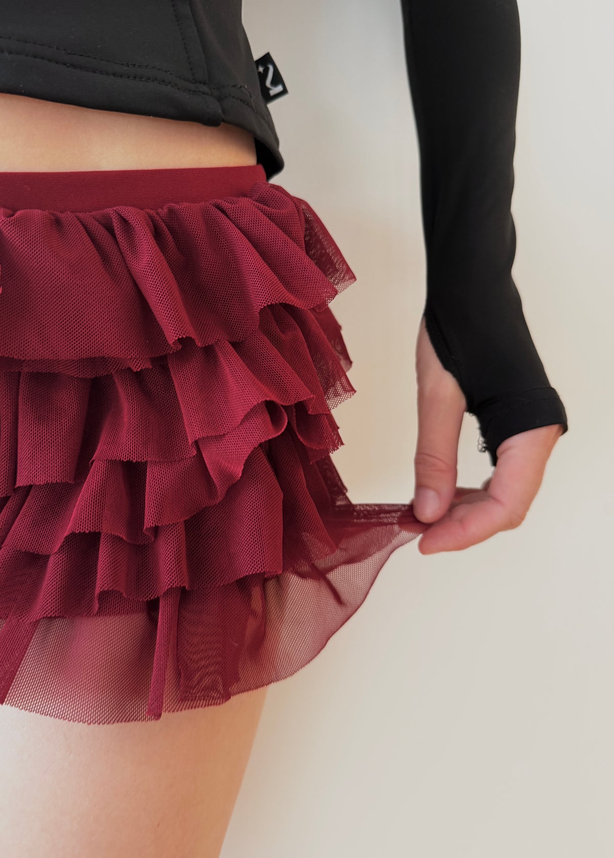 Seiren Shorts bordowe