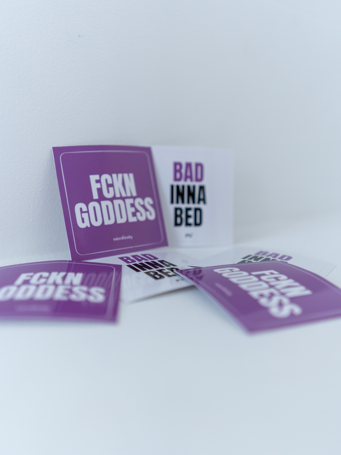 Wlepy FCKN GODDESS & BAD INNA BED