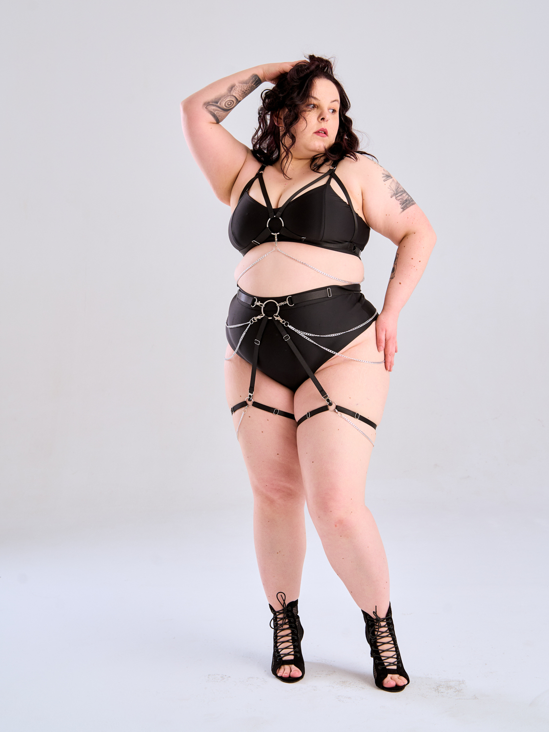 Harness Karis z łańcuszkami dół - obrazek 5