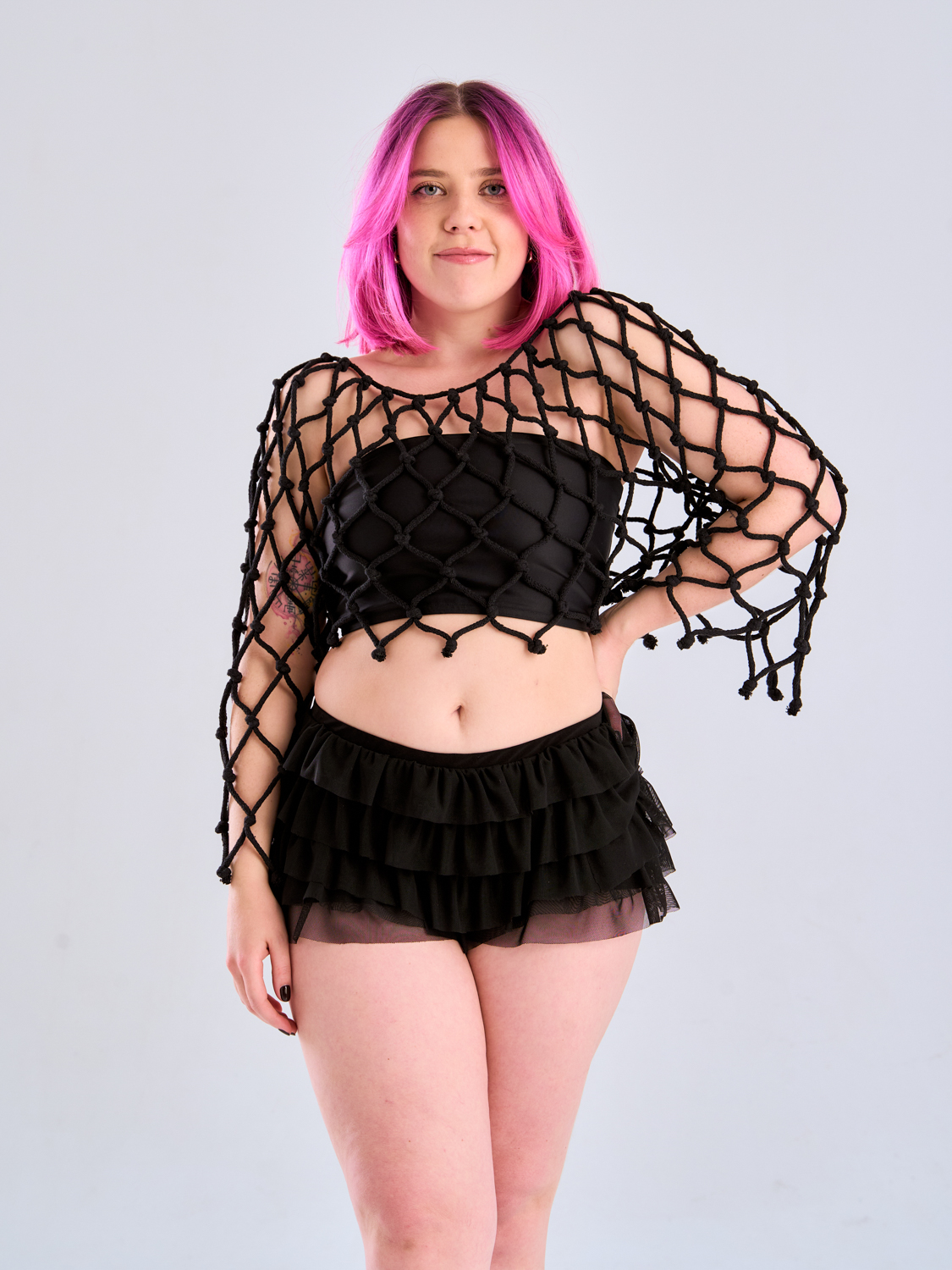 Top z makramy Shakti