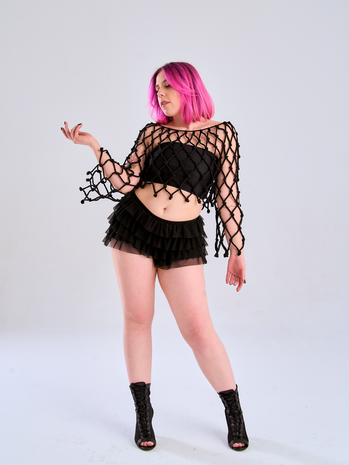 Top z makramy Shakti - obrazek 2